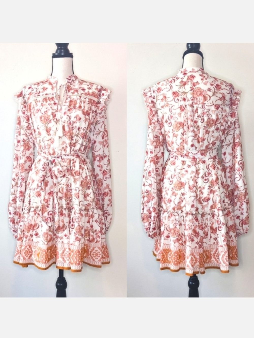 🦋LAST🦋 Love Colette Long Sleeve Floral Mini Dress